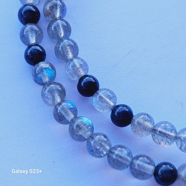 Labradorite & saphir
