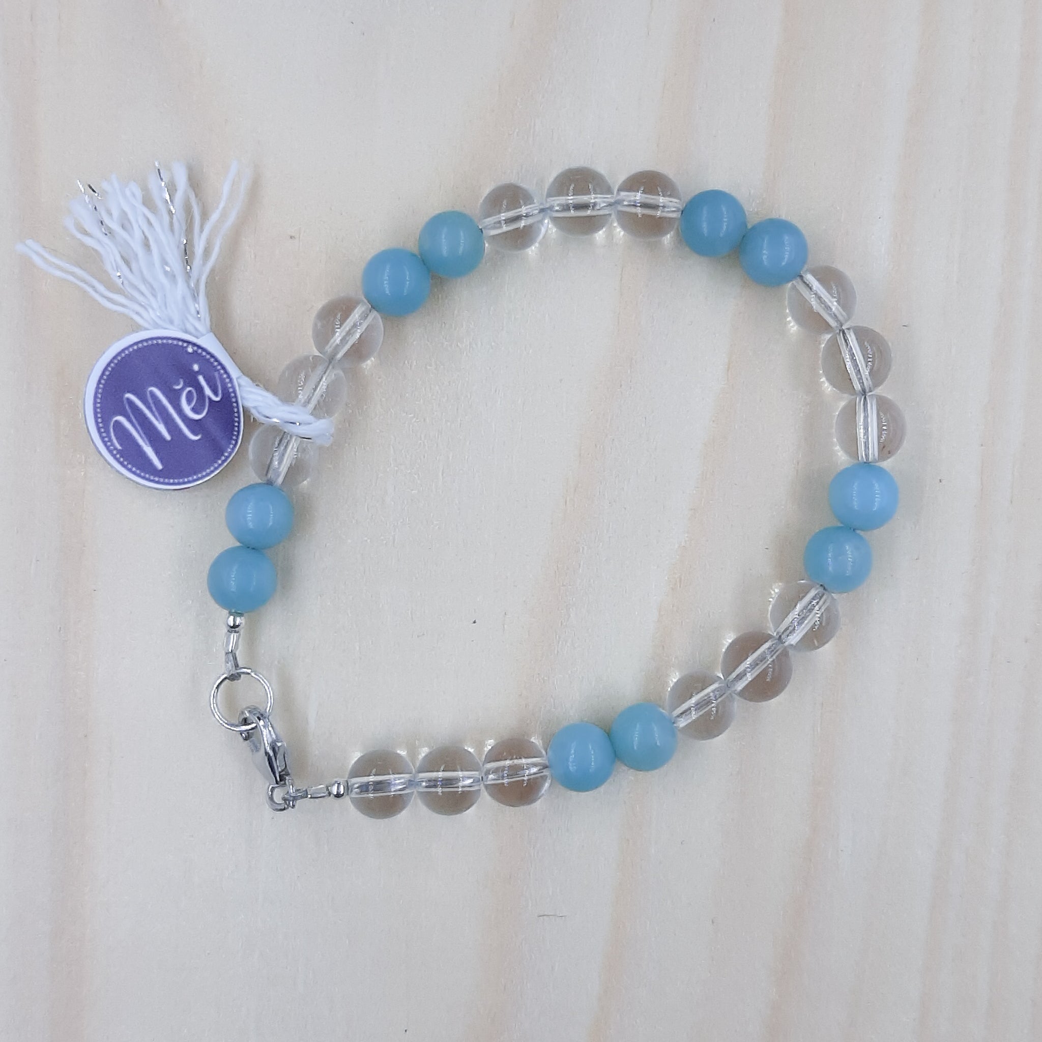 Amazonite & cristal de roche
