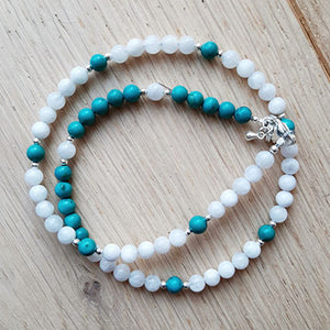 Turquoise & Pierre de lune